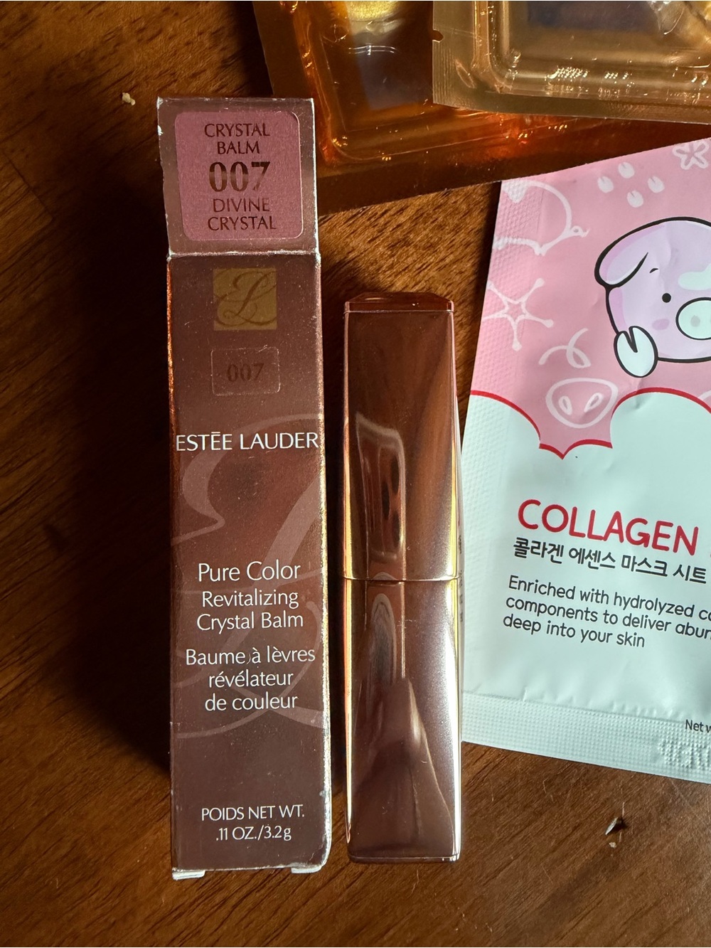 Valentino Gloss Estée Lauder Pure Color Crystal Balm Lipstick Face Mask Eye Mask - Picture 2 of 6